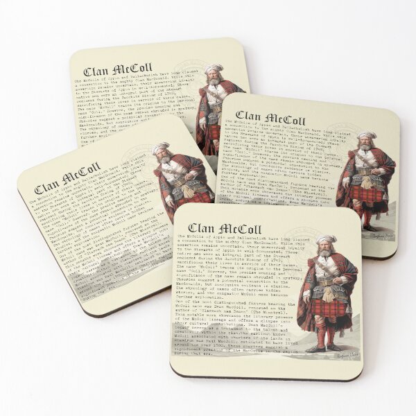 Item preview, McColl Scottish History  designed and sold by BagTown Clans.
