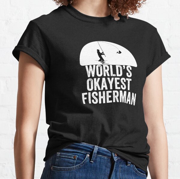 Dibs On The Fisherman Shirt, Funny Girl Fishing Shirt, Gift for Fisherman, World's Okayest Fisherman Shirt, Fisherman Girlfriend Shirt, Gift