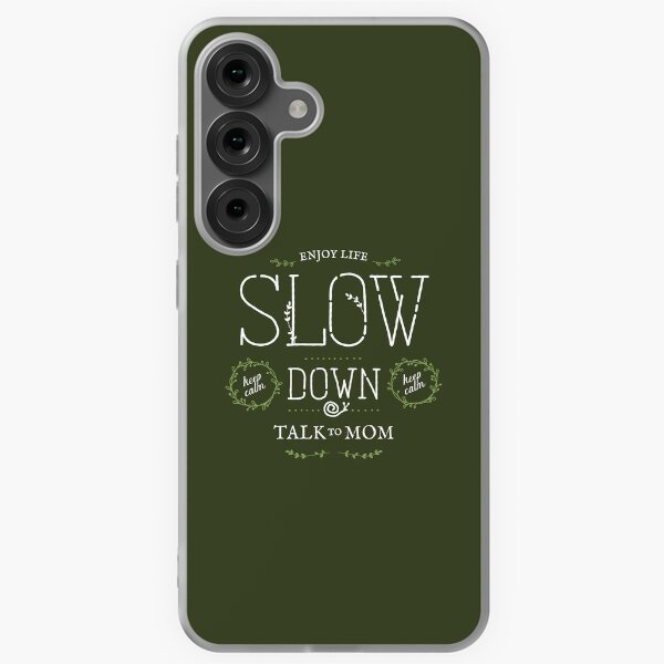 Item preview, Talk to Mom Happy Slow Life designed and sold by Geek Updated.