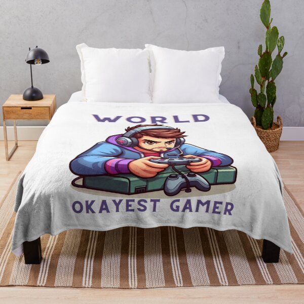 Item preview, World Okayest Gamer - Gaming design for gamers designed and sold by GalaxyGraffiti.
