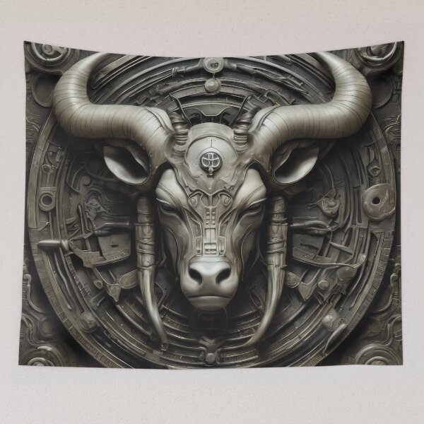 Item preview, Zodiac sign Taurus designed and sold by Graphqueen.