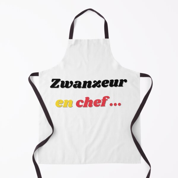 Item preview, Chief Zwanzeur in black, yellow and red - Belgian expression designed and sold by PausePapote.