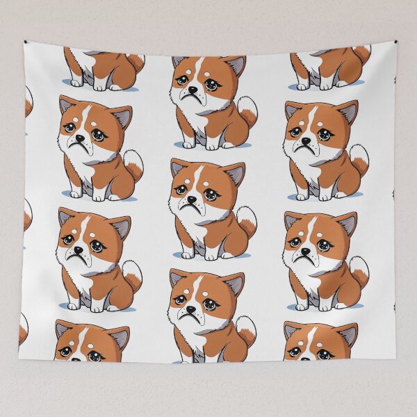 Item preview, CUTE DOG crying designed and sold by 123JUST4U.