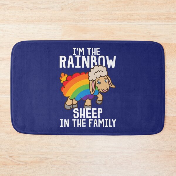 Item preview, Cool Rainbow Sheep Pride LGBTQ Gift Men Women Funny LGBT 6 designed and sold by caloudiaminart.