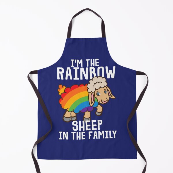 Item preview, Cool Rainbow Sheep Pride LGBTQ Gift Men Women Funny LGBT 6 designed and sold by caloudiaminart.