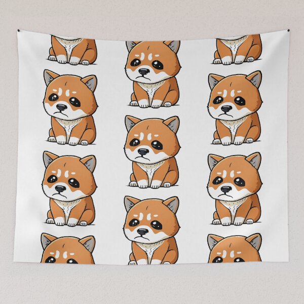 Item preview, CUTE DOG crying designed and sold by 123JUST4U.