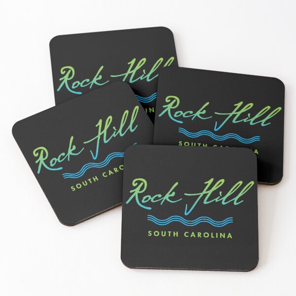 Item preview, Rock Hill South Carolina Typographic Design designed and sold by Futurebeachbum.