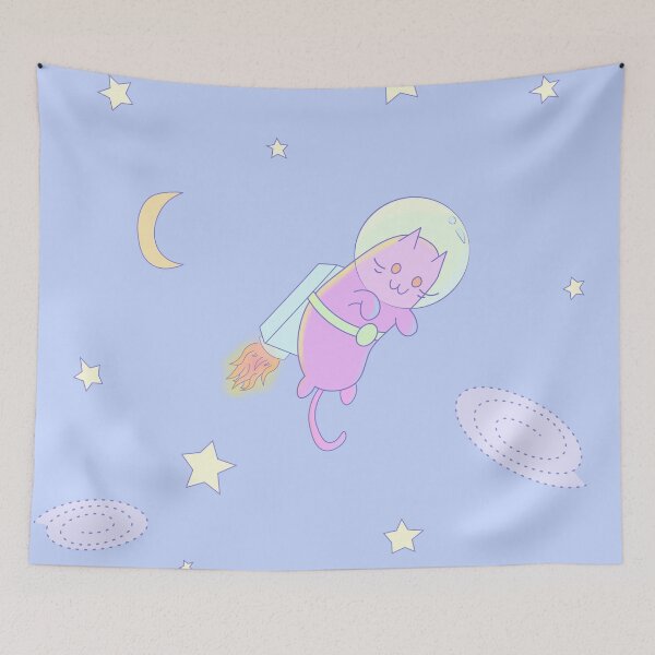 Item preview, A Brave Catstronaut designed and sold by MiqoDraws.