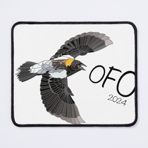 Item preview, OFO Bird of the Year - Bobolink for light backgrounds designed and sold by OFOmerch.
