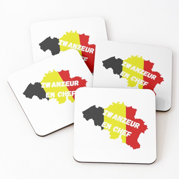 Item preview, Chief Zwanzeur in black, yellow and red - Belgian expression designed and sold by PausePapote.