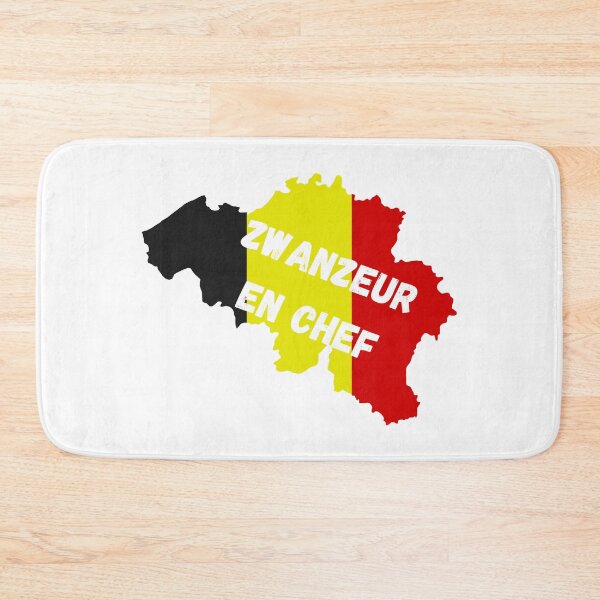 Item preview, Chief Zwanzeur in black, yellow and red - Belgian expression designed and sold by PausePapote.