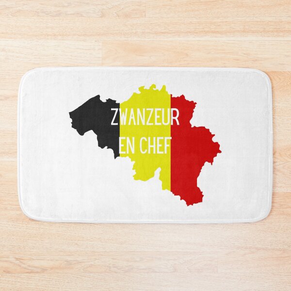 Item preview, Chief Zwanzeur in black, yellow and red - Belgian expression designed and sold by PausePapote.