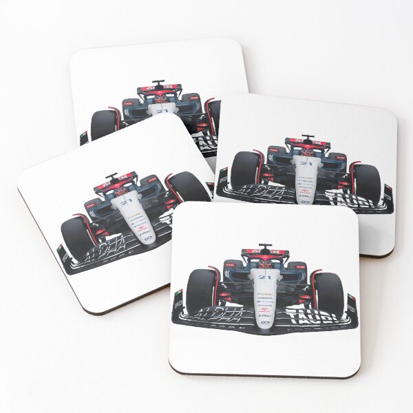 Item preview, Scuderia Alpha F1 Team 2023 Car AT04 Front View Yuki Tsunoda Daniel designed and sold by FormulaGTee1.