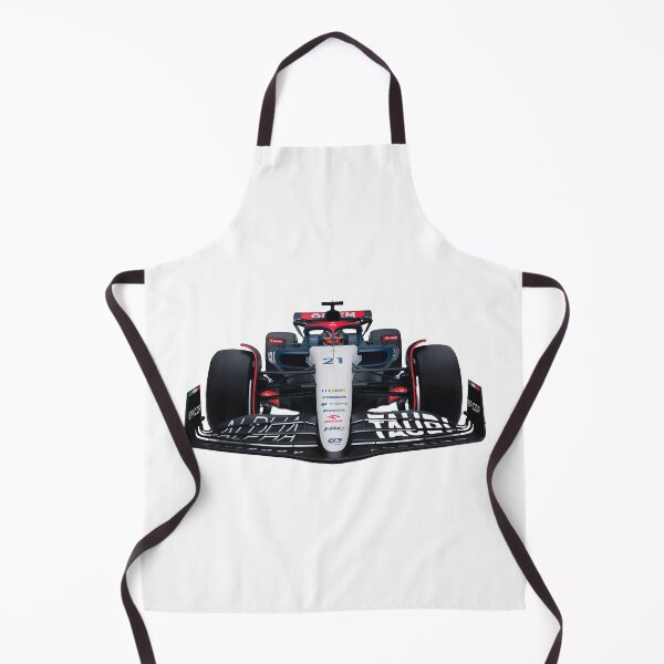 Item preview, Scuderia Alpha F1 Team 2023 Car AT04 Front View Yuki Tsunoda Daniel designed and sold by FormulaGTee1.