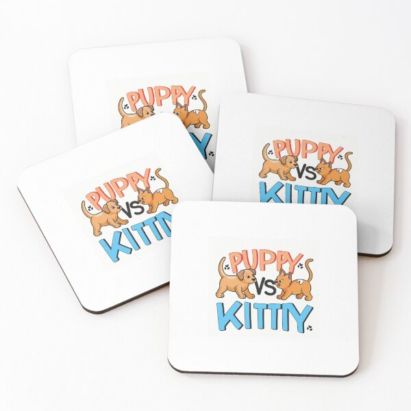 Item preview, Puppy vs Kitty - The Battle of Cuteness designed and sold by yesmorrow.