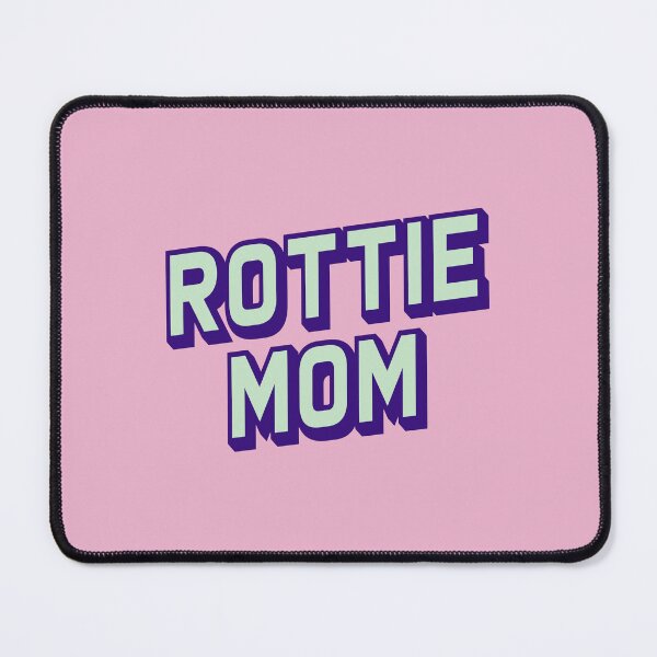 Item preview, Rottie Mom Retro Beach Style Gift designed and sold by Guarddogdrive.
