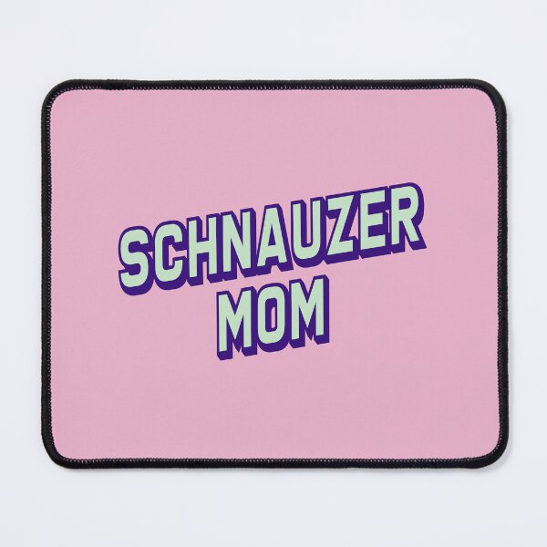 Item preview, Schnauzer Mom Retro Beach Style Gift designed and sold by Guarddogdrive.