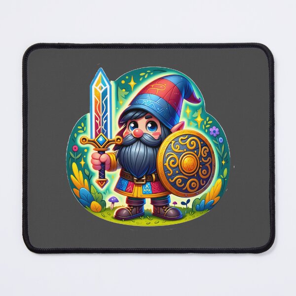 Item preview, gnome knight armor, Gnome Sticker designed and sold by Netroder.