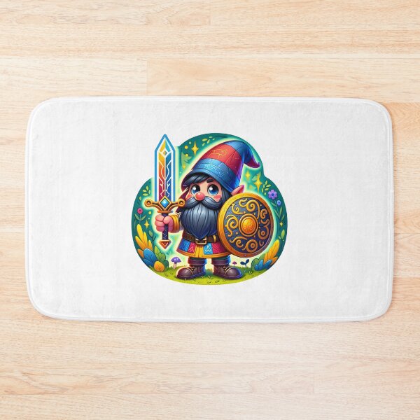 Item preview, gnome knight armor, Gnome Sticker designed and sold by Netroder.