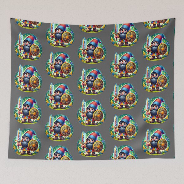 Item preview, gnome knight armor, Gnome Sticker designed and sold by Netroder.