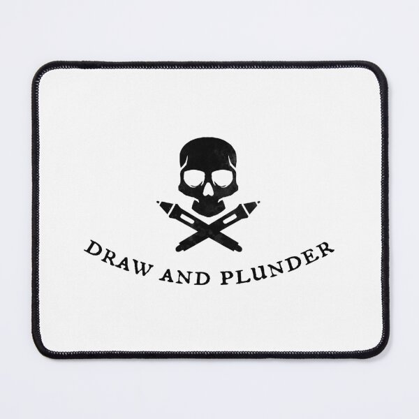 Item preview, Draw And Plunder Black designed and sold by szymonoff.