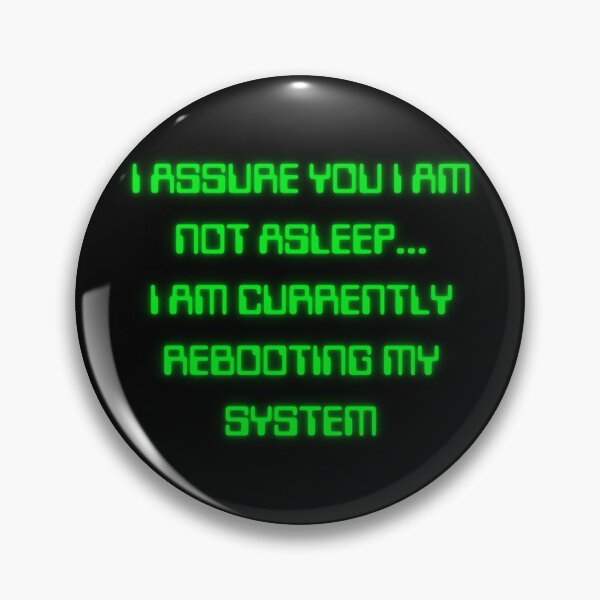 Item preview, i am not sleeping - system reboot designed and sold by Alyn8.