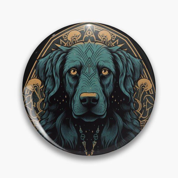 Item preview, Runic dark labrador Dog designed and sold by SkyEditor.