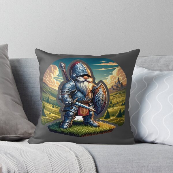 Item preview, gnome knight armor, Gnome Sticker designed and sold by Netroder.