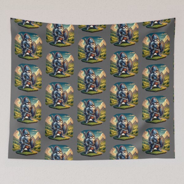 Item preview, gnome knight armor, Gnome Sticker designed and sold by Netroder.