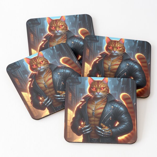 Item preview, Terminator cat designed and sold by mariacatsfan.