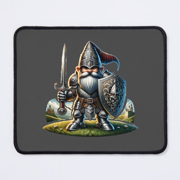 Item preview, gnome knight armor, Gnome Sticker designed and sold by Netroder.
