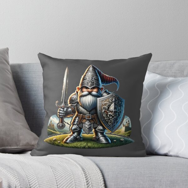 Item preview, gnome knight armor, Gnome Sticker designed and sold by Netroder.