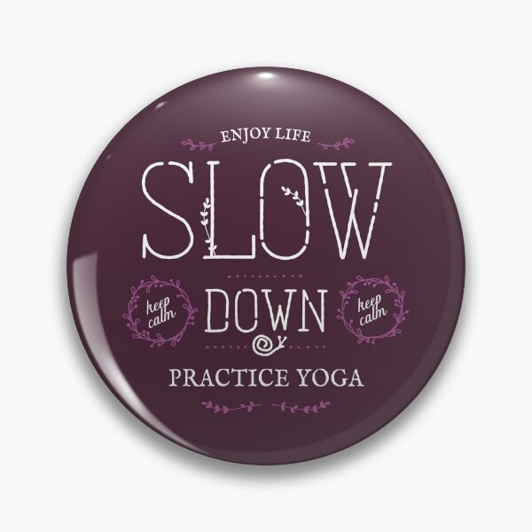 Item preview, Yoga Happy Slow Life designed and sold by Eurokollektiv.