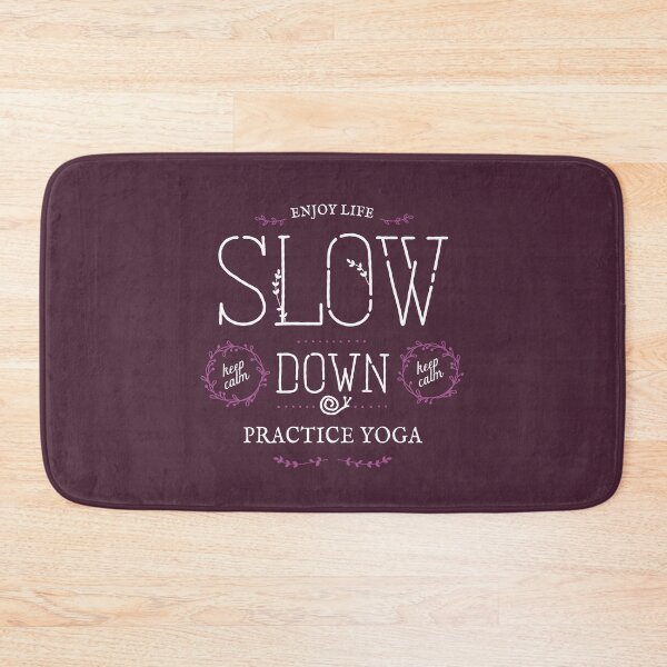 Item preview, Yoga Happy Slow Life designed and sold by Geek Updated.