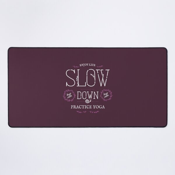 Item preview, Yoga Happy Slow Life designed and sold by Eurokollektiv.