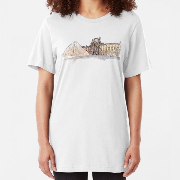 Louvre Museum Slim Fit T-Shirt