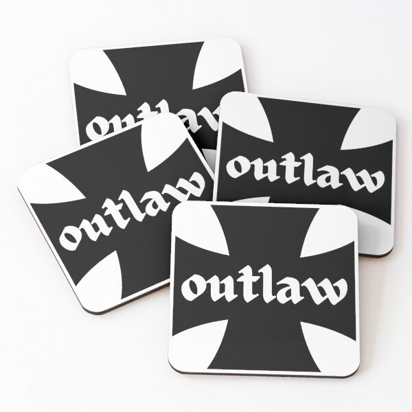 Item preview, outlaw - iron cross biker design designed and sold by Alyn8.