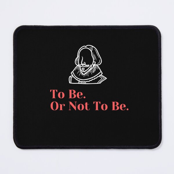 Item preview, Shakespeare Fan Quote To be or Not to be  designed and sold by Ink Alchemy.