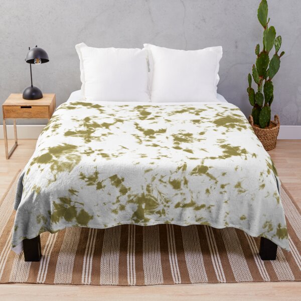 Artikelvorschau, Grünes Moos und weißer Marmor – Tie-Dye Shibori Texture entworfen und verkauft von marufemia.