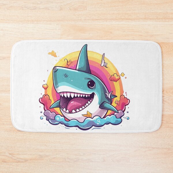 Item preview, Rainbow Sharky  designed and sold by WhatThePawArts.