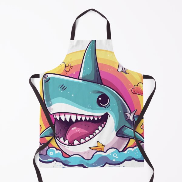 Item preview, Rainbow Sharky  designed and sold by WhatThePawArts.