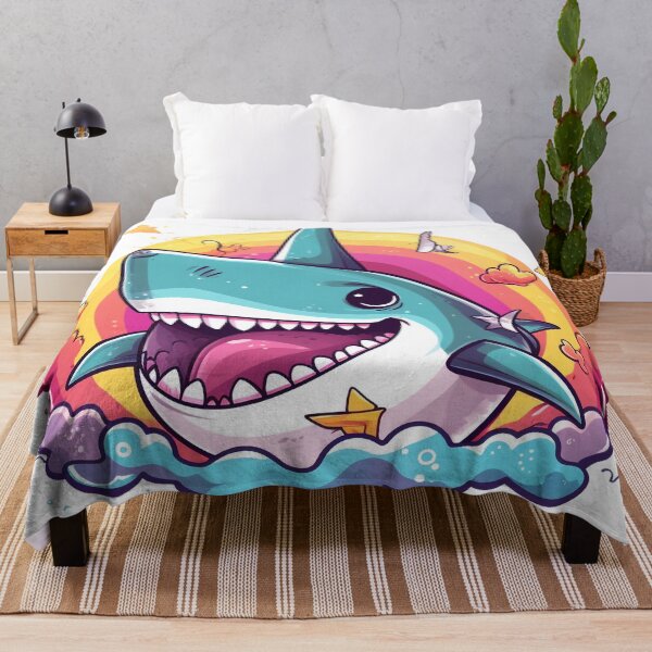 Item preview, Rainbow Sharky  designed and sold by WhatThePawArts.