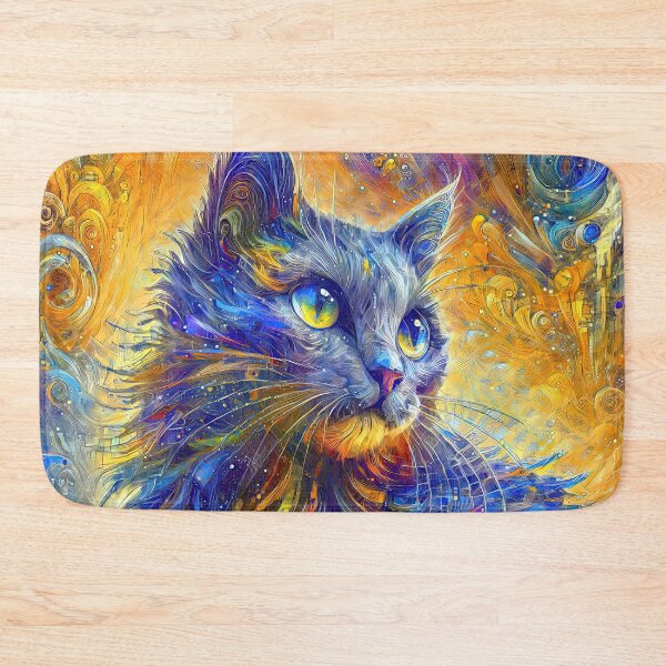 Item preview, Abstractions of abstract abstraction of cat. DeepDream #1938282461744 designed and sold by blackhalt.