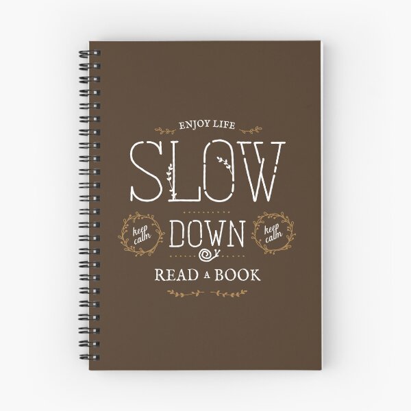 Item preview, Read a Book Happy Slow Life designed and sold by Eurokollektiv.