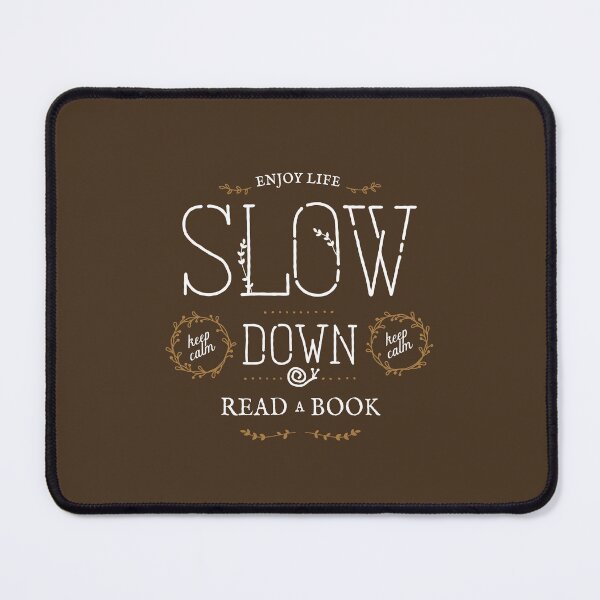 Item preview, Read a Book Happy Slow Life designed and sold by Geek Updated.