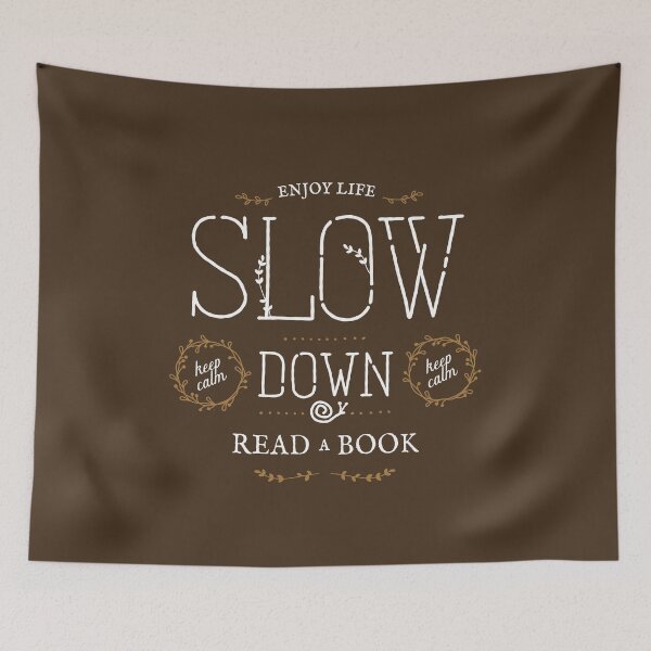 Item preview, Read a Book Happy Slow Life designed and sold by Geek Updated.