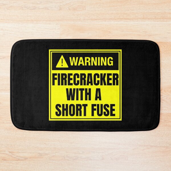 Item preview, Warning: Firecracker With A Short Fuse by SunshineFircecracker  designed and sold by SavageBitch(tm).
