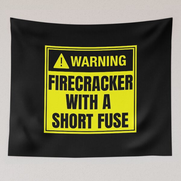 Item preview, Warning: Firecracker With A Short Fuse by SunshineFircecracker  designed and sold by SavageBitch(tm).