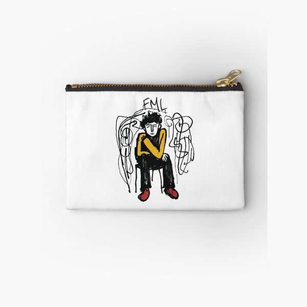 Item preview, FML - Sad Man Illustration designed and sold by MadSwellDesigns.
