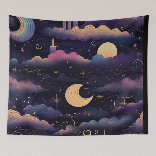 Item preview, Boho moon designed and sold by BetOova.